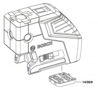 Bosch 3 601 K66 300 Gpl 5 C Laser Level / Eu Spare Parts